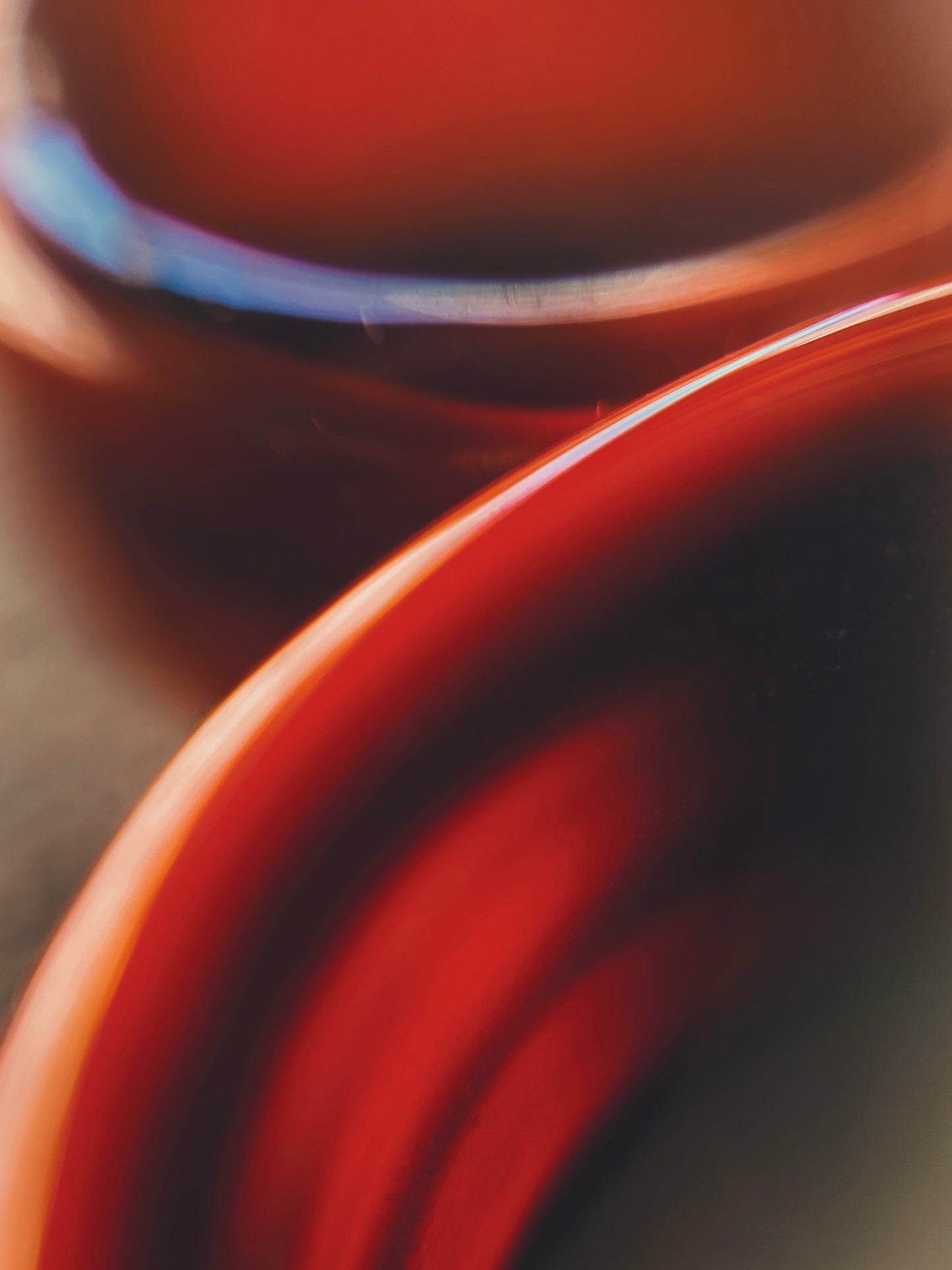 Winter edition glass ring