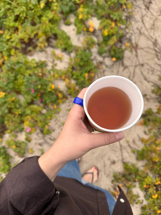 "I'm In Luck" glass ring